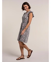 Brakeburn Women's Manoela Floral Print Dress