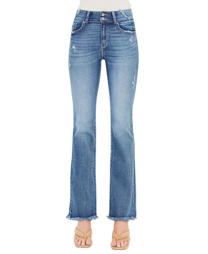 KanCan Women's Ruby High Rise Bootcut Jeans
