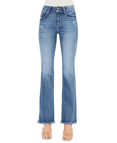 KanCan Women's Ruby High Rise Bootcut Jeans