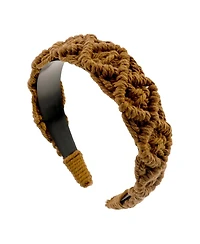 John Bead Macrame Handmade Headband Diy Kit for Beginners