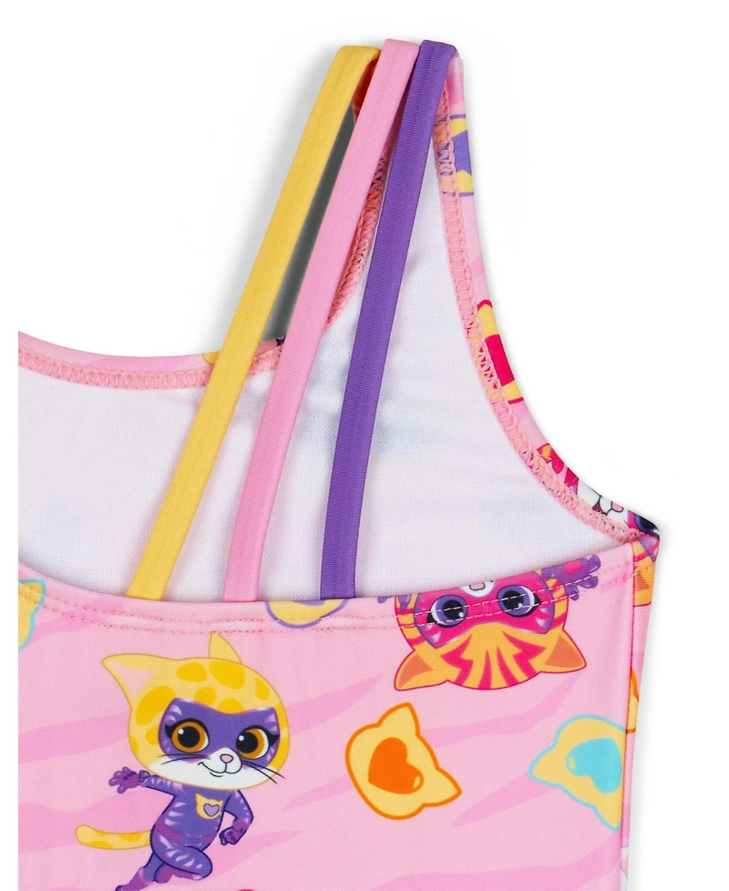Super Kitties Toddler Girls Disney One Piece Swimwear