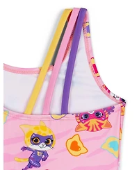 Super Kitties Toddler Girls Disney One Piece Swimwear