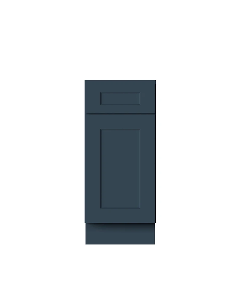 Boyel Living 15inch Standard Base Cabinet, Ready to Assemble Kitchen Cabinet with Solid Wood Frame, Soft-Close Slides and Hinges