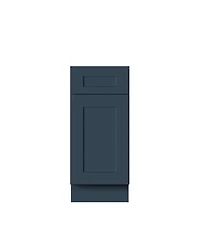 Boyel Living 15inch Standard Base Cabinet, Ready to Assemble Kitchen Cabinet with Solid Wood Frame, Soft-Close Slides and Hinges