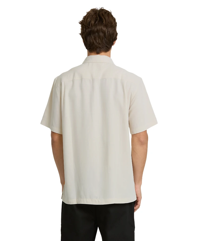 Quiksilver Waterman Men's Offshore Short-Sleeve Shirt