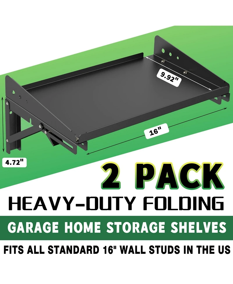 Xdovet Garfolding Storrack Wall Mounted Metal Shelf Power Tools