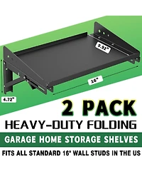 Xdovet Garfolding Storrack Wall Mounted Metal Shelf Power Tools