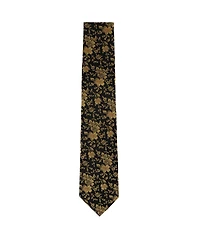 Trafalgar Men's Midas Floral Novelty Silk Necktie