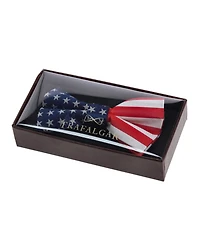 Trafalgar Men's America's Old Glory Silk Bow Tie