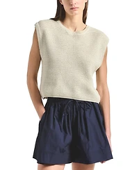 Derek Lam 10 Crosby Women's Louise Mid-Rise Pull-On Shorts