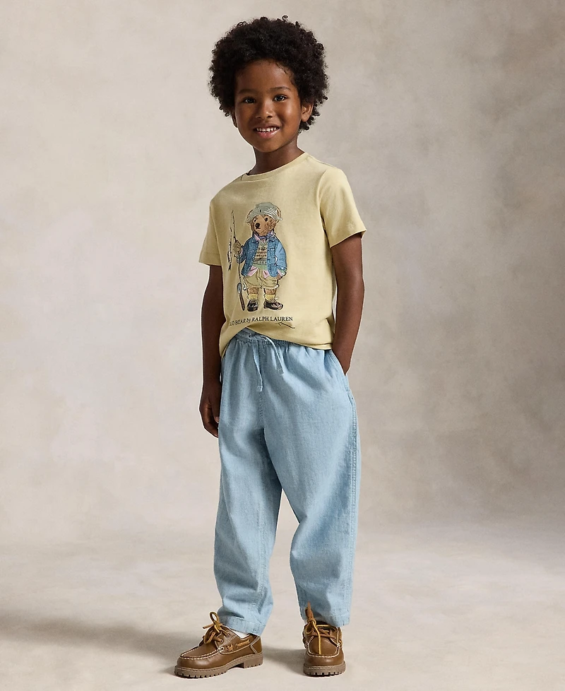 Polo Ralph Lauren Boys' 2T-7 Bear Short-Sleeve T-Shirt