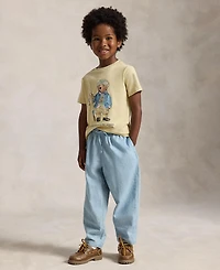 Polo Ralph Lauren Boys' 2T-7 Bear Short-Sleeve T-Shirt