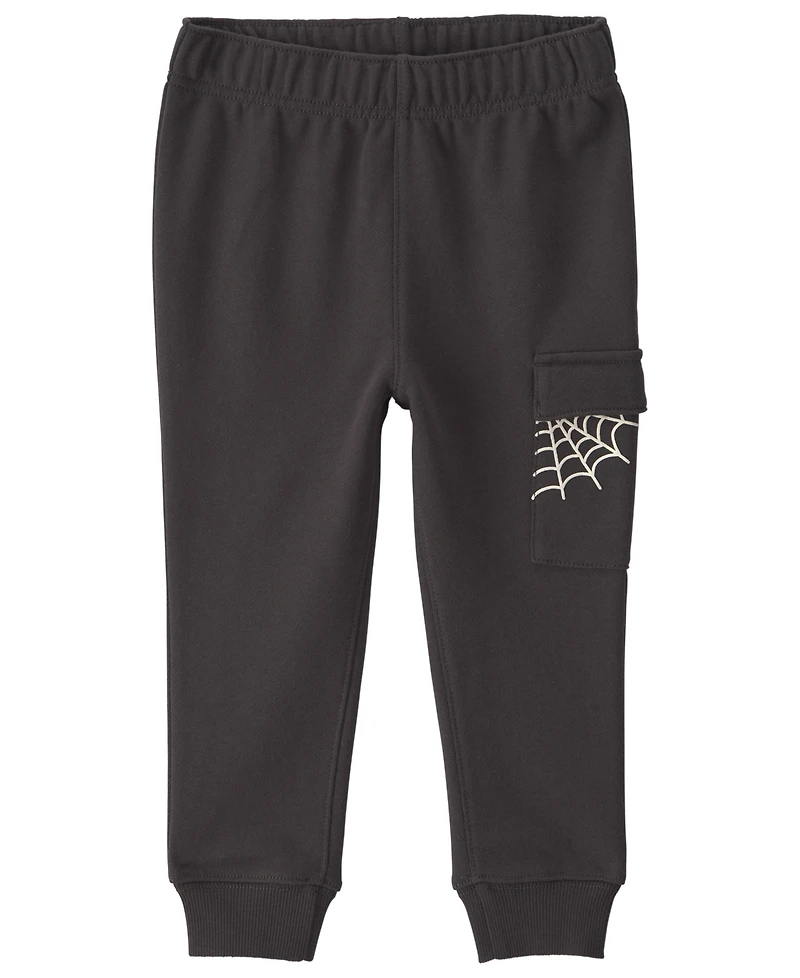 Carter's Toddler Boys' 2T-5T Boo Yeah Halloween Top and Jogger Pants, 2-Piece Set