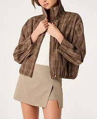 Astr the Label Women's Cooper Funnel Neck Jacket