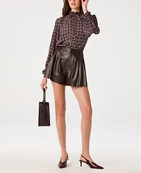 Astr the Label Women's Alyssa Mock Neck Top