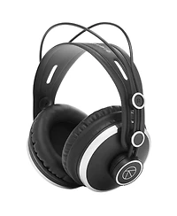 Samson Satellite Usb/iOS Broadcast Microphone with Dual 16mm Condenser Capsules, Bundle With Samson SR350 Over-Ear Stereo Headphones, HandA Pop Filter