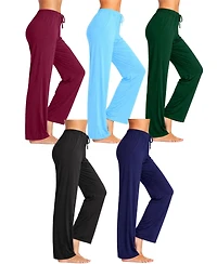 Blue Ice Women's Loose Fit Classic Lounge Pants- Pack