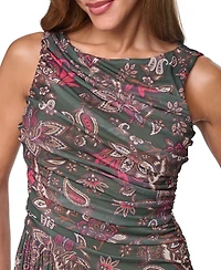 Vince Camuto Women's Boat Neck Twofer Dress