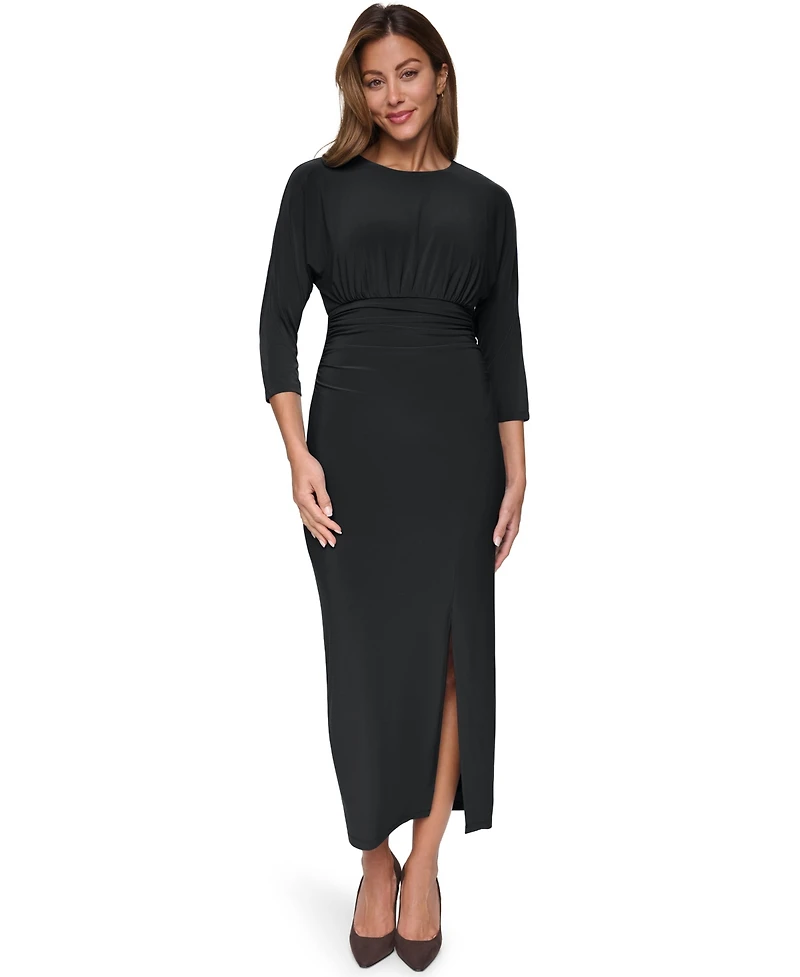 Vince Camuto Women's Ruched Bodycon Midi Dress