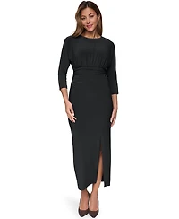Vince Camuto Women's Ruched Bodycon Midi Dress