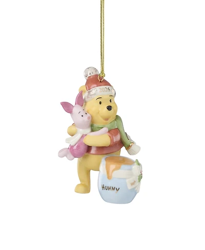 Lenox 2026 100th Anniversary Winnie the Pooh and Piglet Ornament