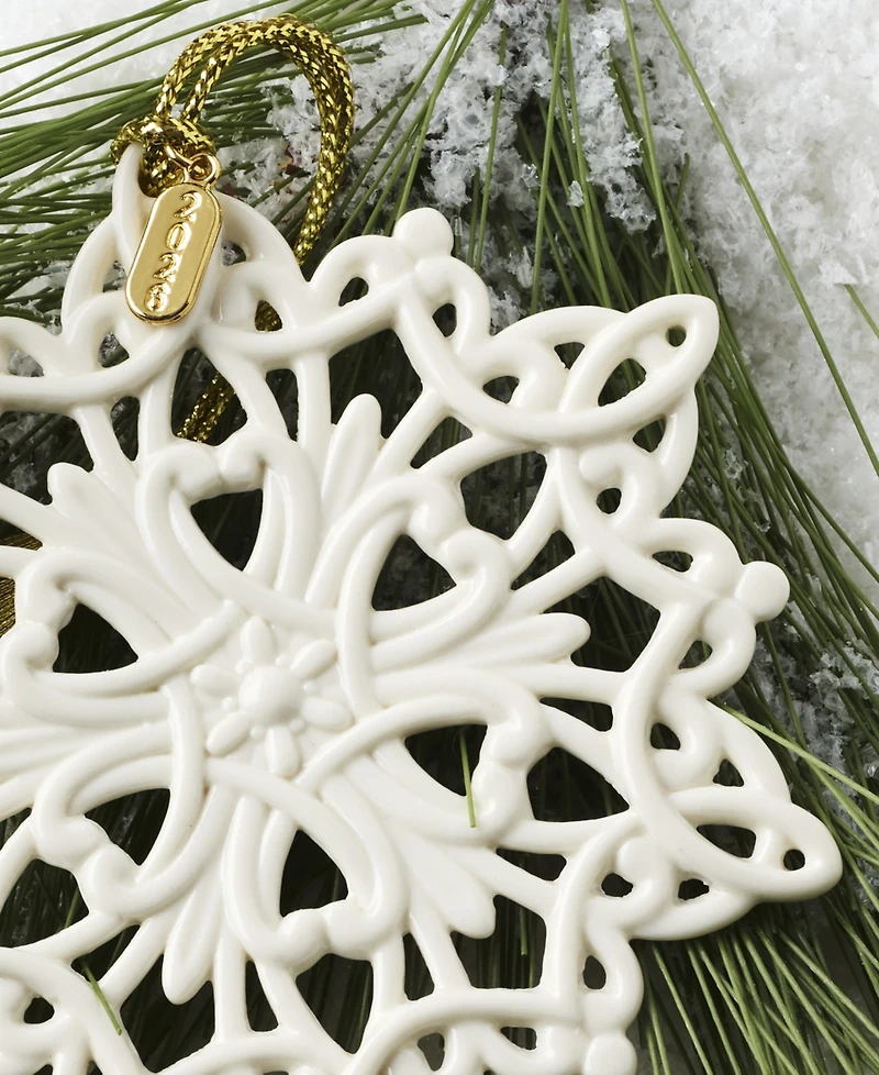Lenox 2026 Snow Fantasies Snowflake Ornament