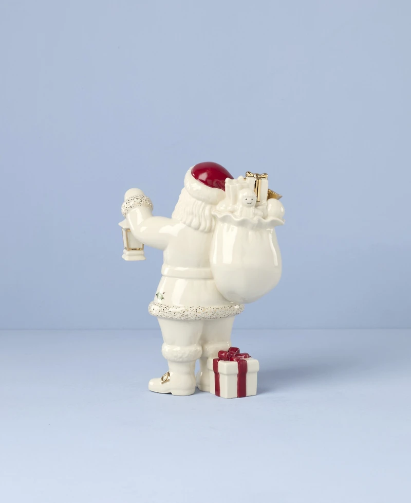 Lenox Santa with Lantern Figurine