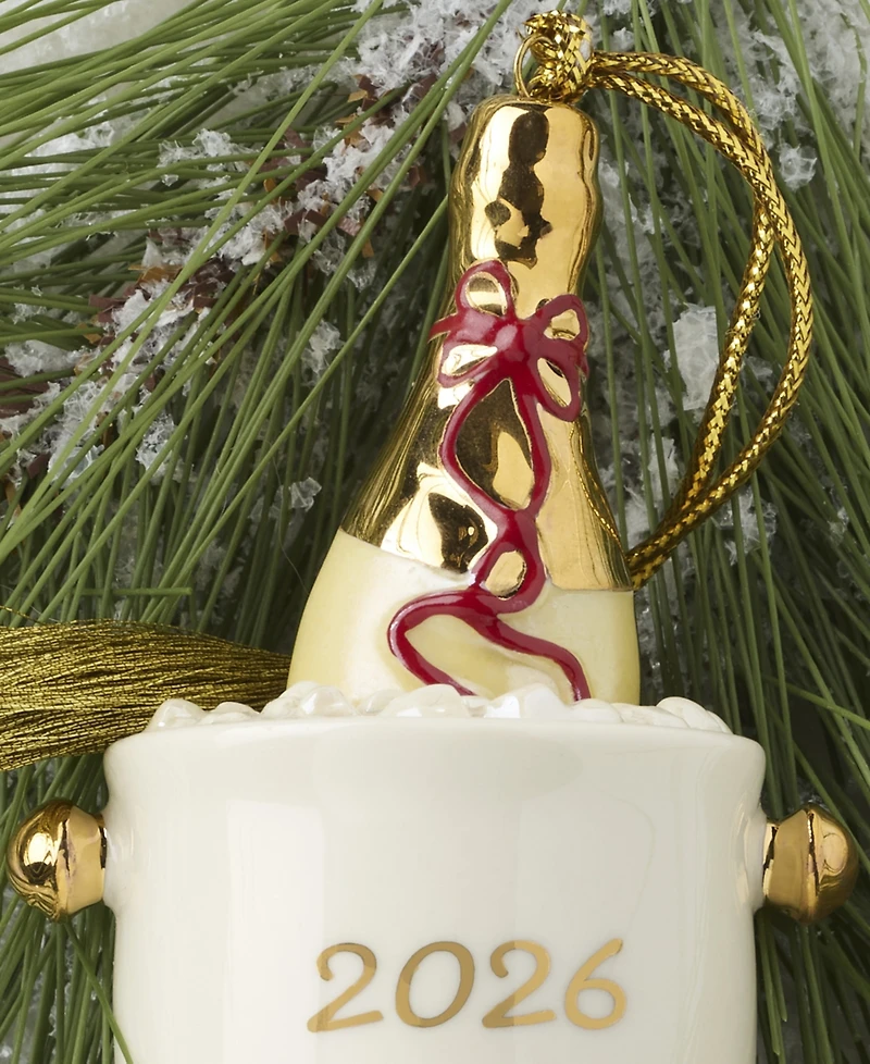 Lenox 2026 Champagne Bucket Ornament