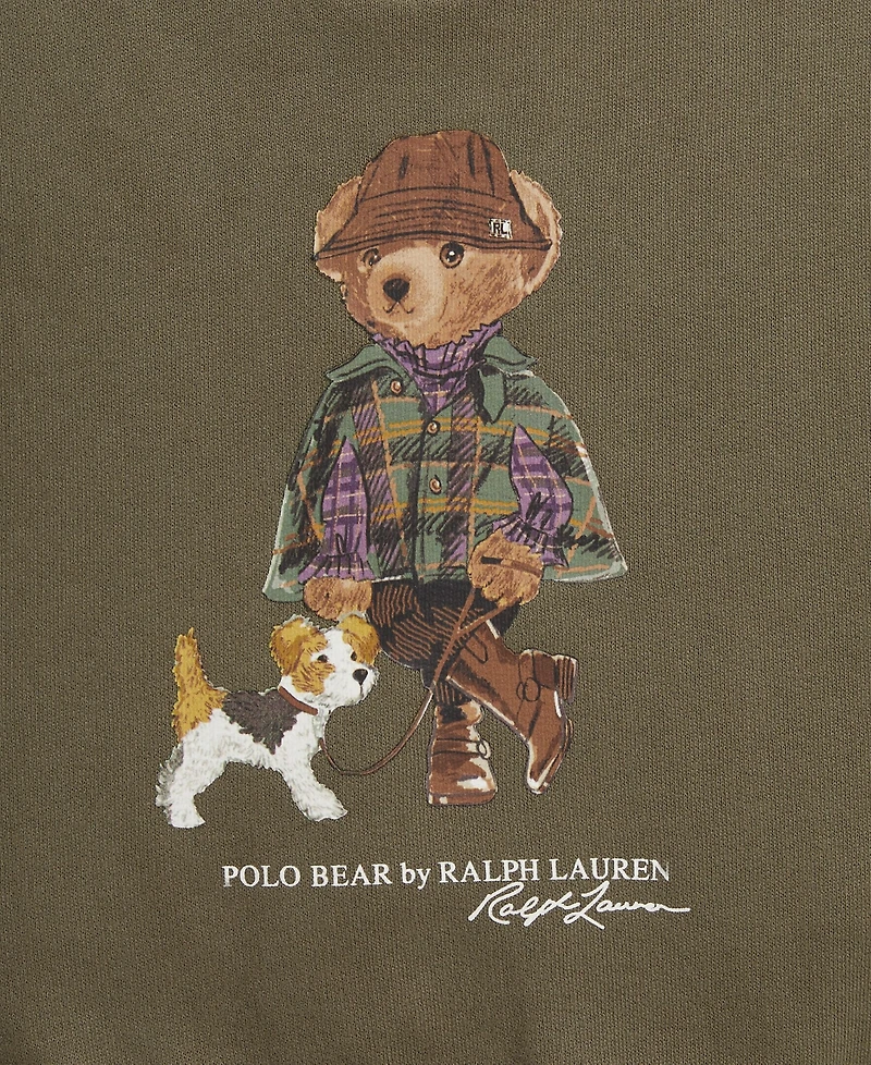 Polo Ralph Lauren Girls' 2T-6X Bear Long-Sleeve Sweatshirt