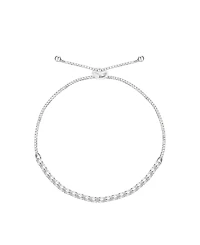 Macy's Lab-Grown Diamond Bolo Bracelet (1-1/2 ct. t.w.) in Sterling Silver