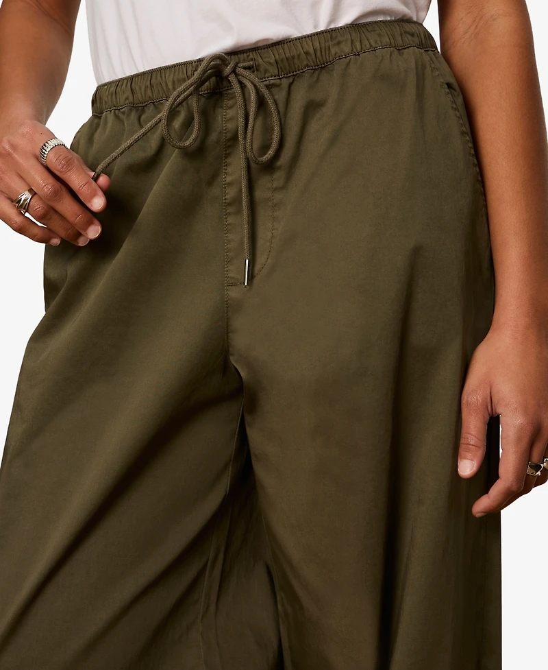 Sanctuary Women's Cropped Balloon Leg Pull-On Pants