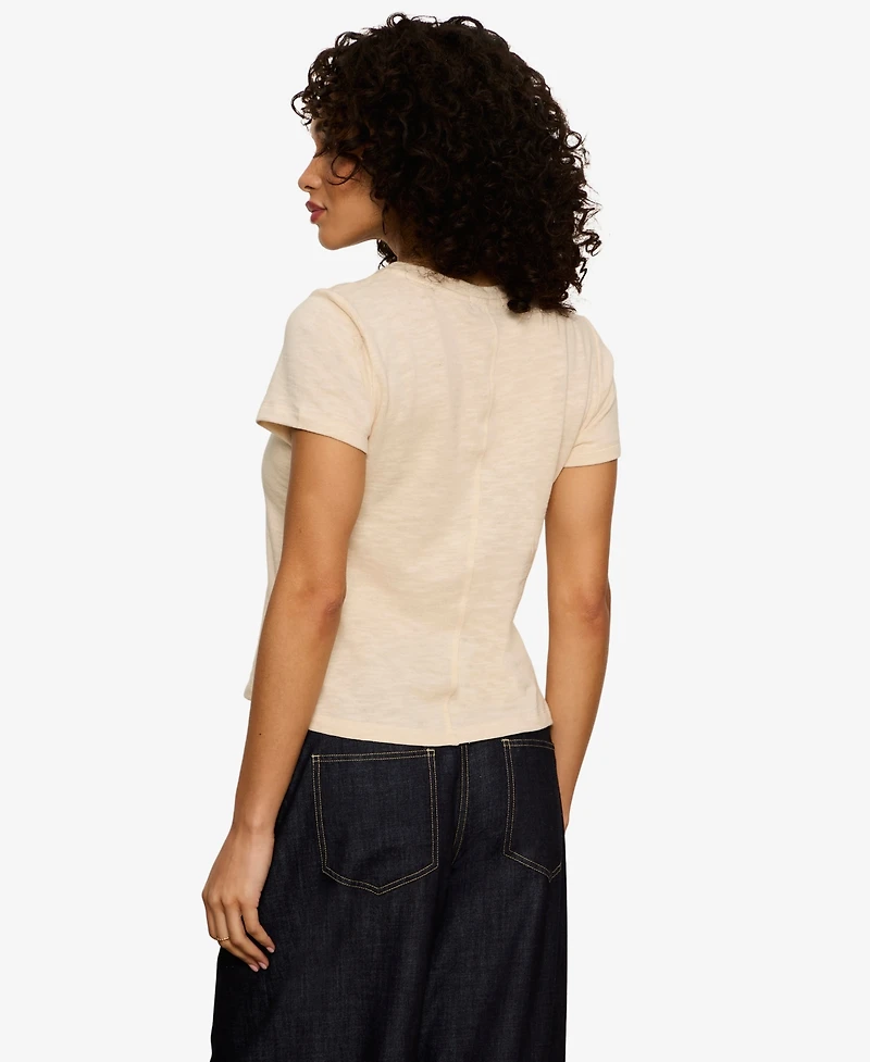 Sanctuary Women's Short-Sleeve Crewneck T-Shirt