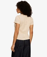 Sanctuary Women's Short-Sleeve Crewneck T-Shirt
