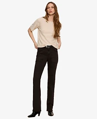Sanctuary Women's Short-Sleeve Crewneck Sweater