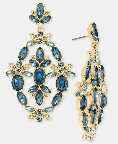 Marchesa Stone Orbital Drop Earrings