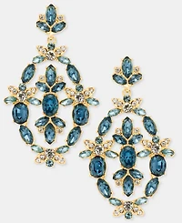 Marchesa Stone Orbital Drop Earrings