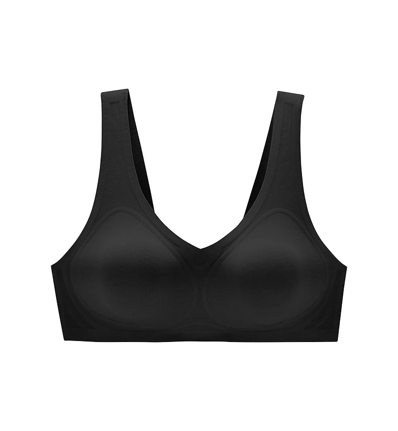 Lascana Women's Wide Strap Seamless T-Shirt Bra