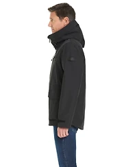 Vince Camuto Men's Short Rain Parka Jacket