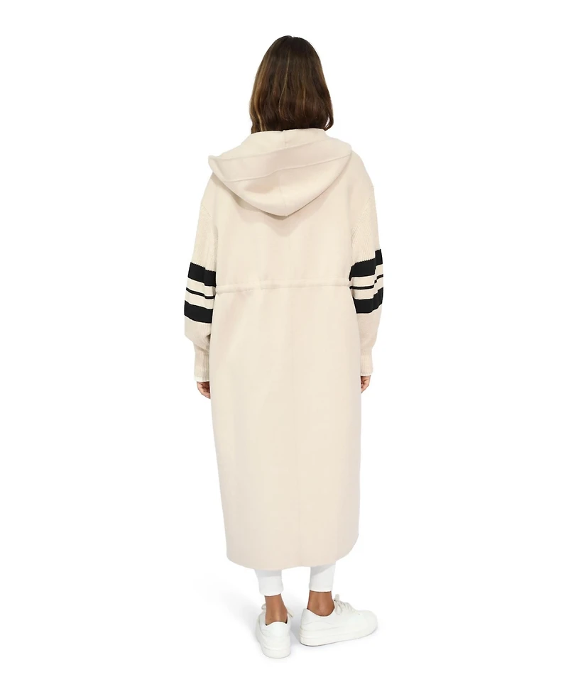 Belle & Bloom Women's Cool Kid Hooded Coatigan