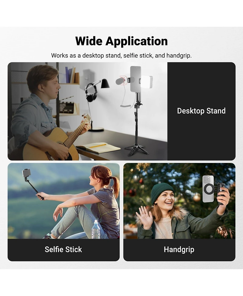 Neewer PA985 Camera Tripod for select iPhone and Android mobile devices