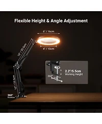 Neewer N19 Ring Light with CRI80, Bi Color, 10X