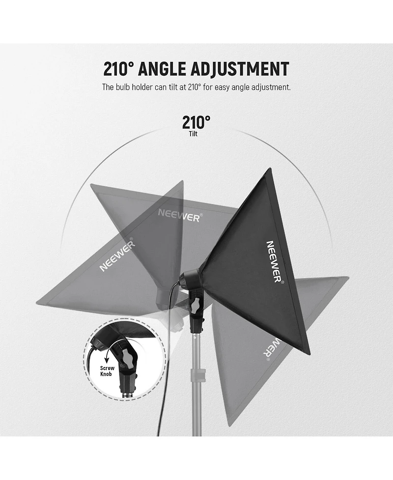 Neewer NK300 Softbox with 350W, 5700K