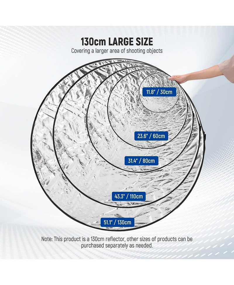 Neewer Camera and Photo Accessory with 51 Inch, 5 inch