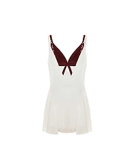 Pcfg Women's The Broderie Anglaise Satin Dress