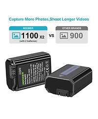 Neewer Np-FW50 Camera Battery and Charging Accessory for select Sony Np-f-series devices