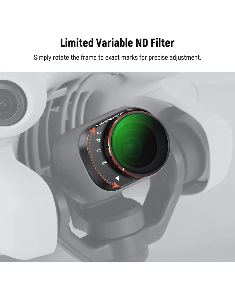 Neewer ND2-32 Camera Lens Accessory with ND2-32, ND64-512 for Dji Mini 4 Pro