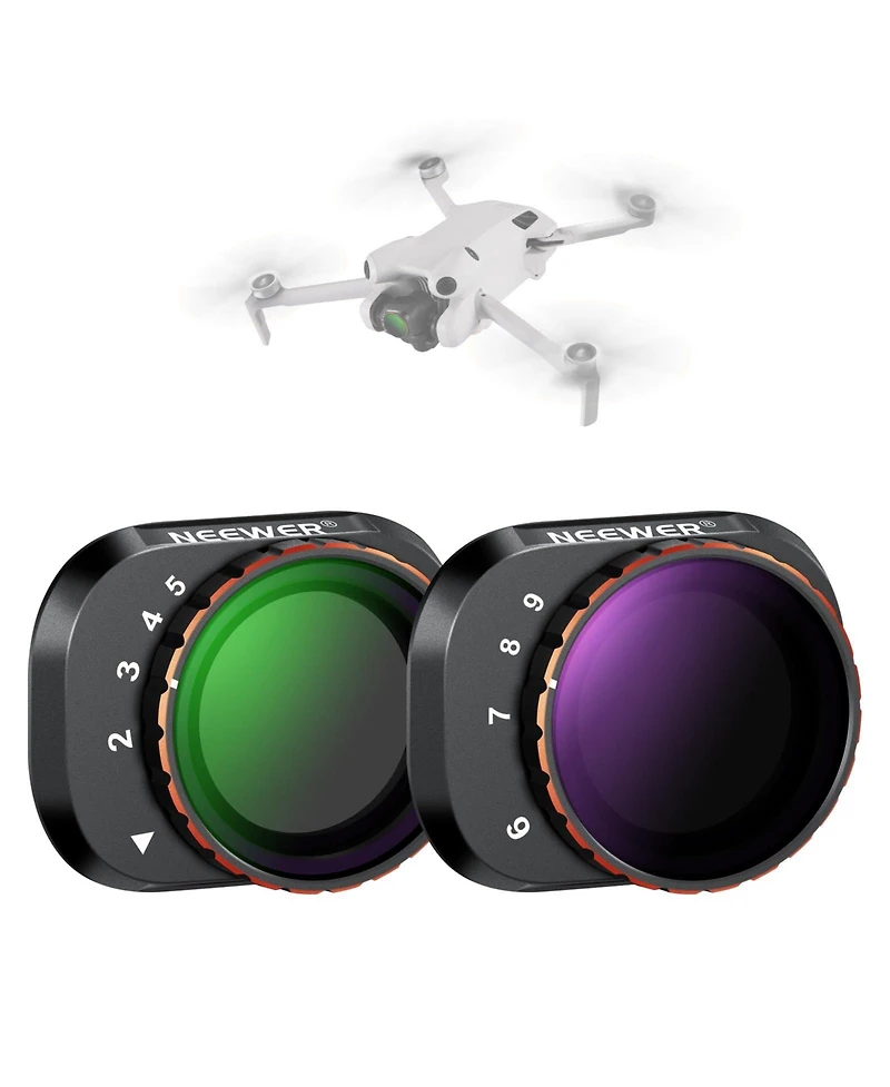 Neewer ND2-32 Camera Lens Accessory with ND2-32, ND64-512 for Dji Mini 4 Pro