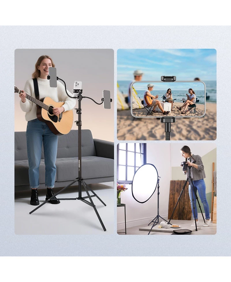 Neewer ST015 Camera Tripod for select iPhone and Android mobile devices