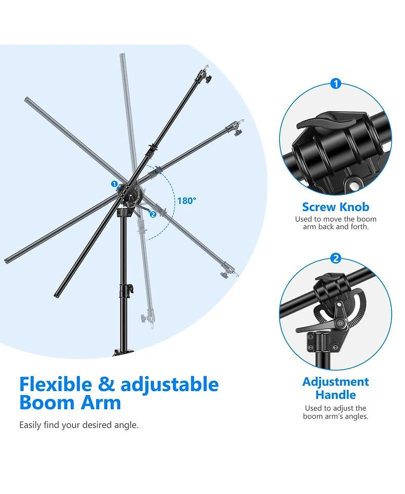 Neewer Photography Light Stand with 9.7feet, 3.8feet