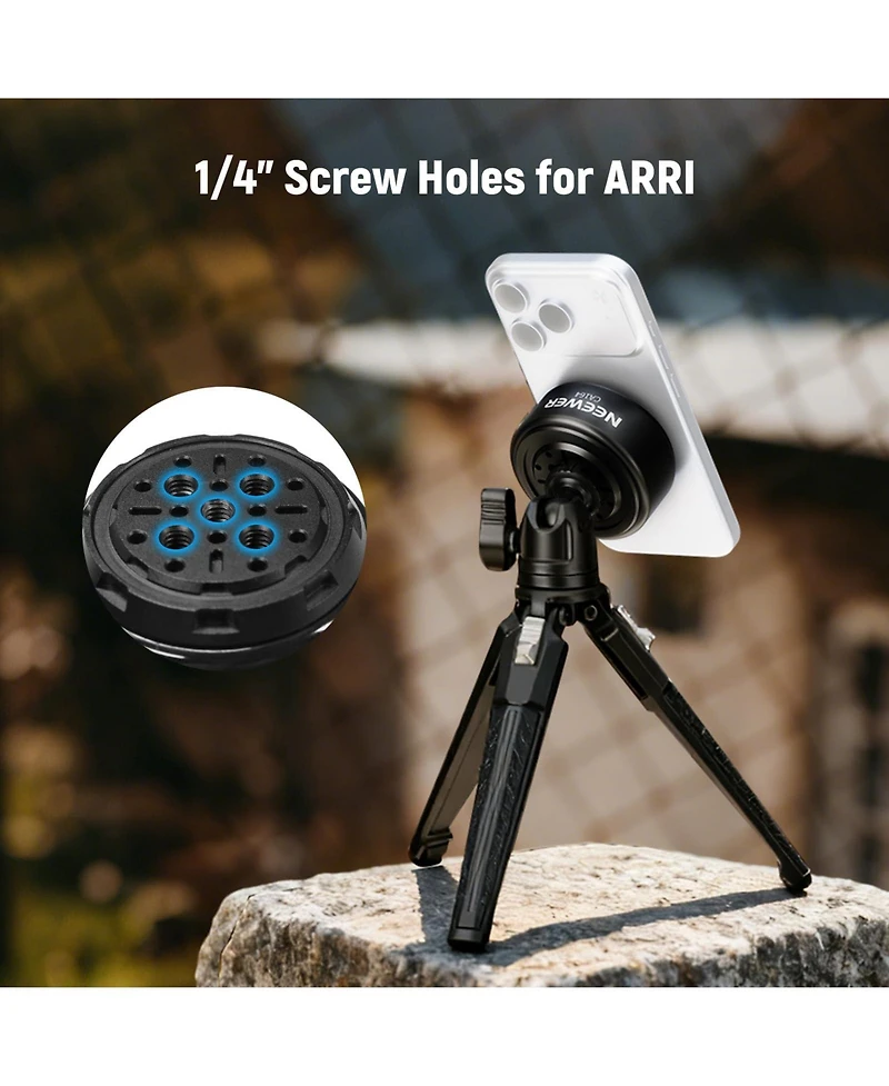 Neewer CA164 Camera Mounting Accessory for select GoPro, Dji and Insta360 action cameras